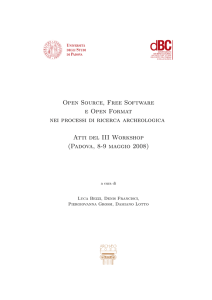 Documento PDF (Reconstructing the past. Il 3D modeling nella