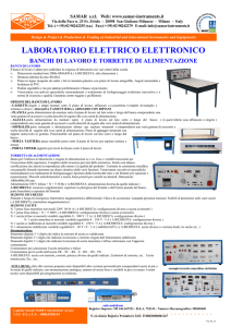 laboratorio elettrico elettronico 2013