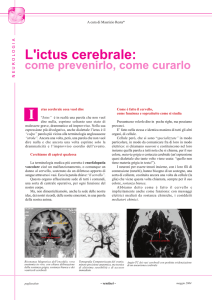 L`ictus cerebrale: come prevenirlo, come curarl
