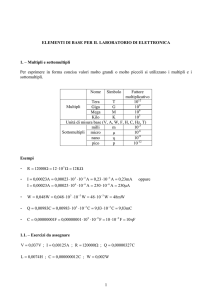 Laboratorio generale III