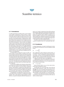 Scambio termico