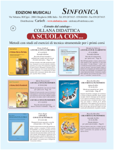 a scuola con... - Sinfonica Musical Editions