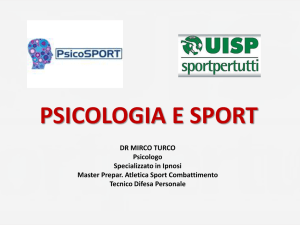 Psicologia e Sport