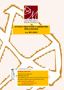 2011/2012 - Attività Didattiche e Laboratori per le scuole