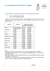 9. les verbes du premier groupe ita