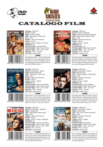 CATALOGO FILM u - Tosca Distribution