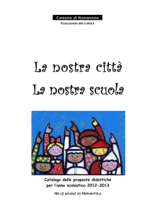 Progetti scuole 2012-2013