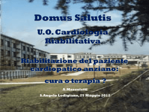 Nessun titolo diapositiva - Fondazione Madre Cabrini > Home