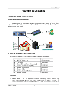 Progetto di Domotica