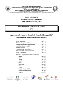 5B Scientifico_documento 15 maggio_2016