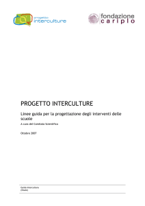 progetto interculture