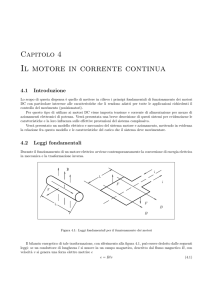 Il motore in corrente continua