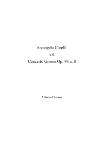 Arcangelo Corelli Concerto Grosso Op. VI n. 8