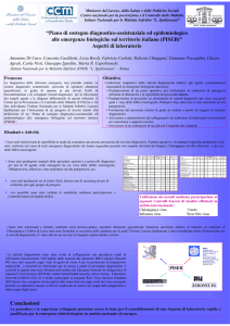 Piseb - Aspetti di laboratorio - CCM