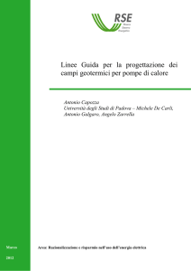 Linee Guida per la progettazione dei campi