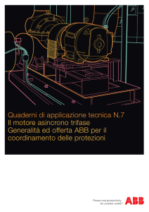 Quaderni di applicazione tecnica N.7 Il motore asincrono trifase