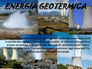 ENERGIA GEOTERMICA
