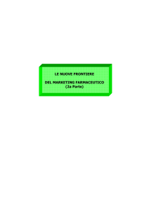 LE NUOVE FRONTIERE DEL MARKETING