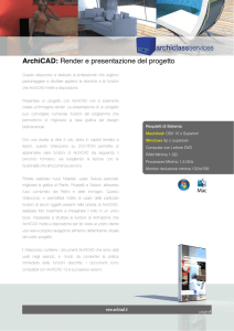 ArchiCAD: Render e presentazione del progetto