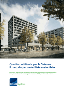 Qualità certificata per la Svizzera. Il metodo per un`edilizia