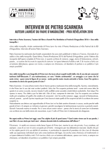 interview de Pietro Scarnera