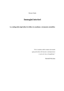 Immagini interriori: la radiografia tra medium e