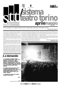 aprilemaggio - Sistema Teatro Torino