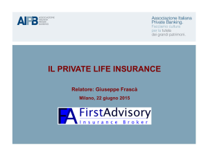 Presentazione di PowerPoint - Associazione Italiana Private Banking