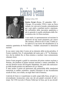 Enrico Fermi (Roma, 29 settembre 1901 – Chicago, 28 novembre