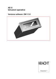 Manuale AS8-ZM IT - METAU ENGINEERING srl