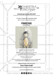 pinocchio - Orchestra della Toscana