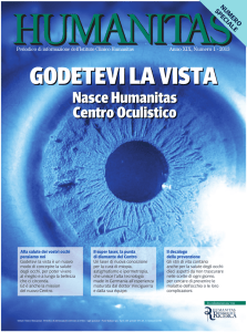 HUMANITAS Magazine, 2013 n. 1