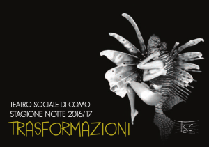 Libretto Notte - Teatro Sociale di Como