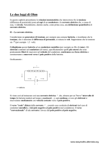 Le due leggi di Ohm