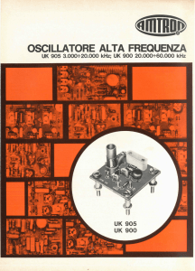 oscillatore alta frequenza - rsp