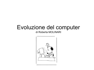 Evoluzione del computer