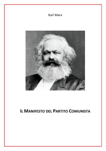 il manifesto del partito comunista