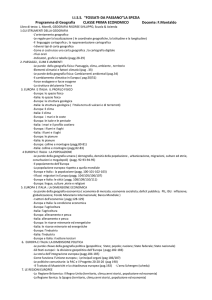 programma di geografia per economico 1° e 2° anno