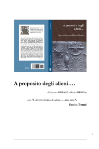 A proposito degli alieni….