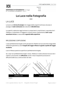 La Luce nella Fotografia