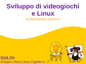 Sviluppo di videogiochi e Linux - Linux Day