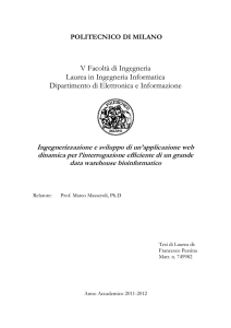 V Facoltà di In Laurea in Ingegneri Dipartimento di Elettron V