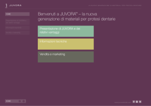Benvenuti a JUVORATM – la nuova generazione di materiali per