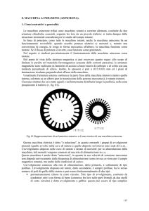 8. MACCHINA A INDUZIONE (ASINCRONA). 1. Cenni costruttivi e