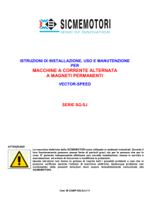 istruzioni di installazione, uso e manutenzione per macchine a