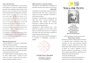 yoga per tutti - Centro Yoga Dalmine