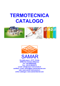 Termotecnica e termotronica - Samar