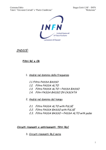 INDICE: - INFN-LNF