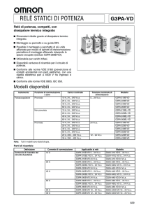 RELÈ STATICI DI POTENZA