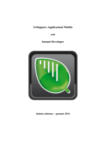 Sviluppare Applicazioni Mobile con Instant Developer